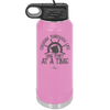Cruisin Through Life One Port at a Time Cruise 3 - Laser Engraved Stainless Steel Drinkware - 1449 -