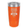 Friends Don't Let Friends Cruise Alone 2 - Laser Engraved Stainless Steel Drinkware - 1451 -
