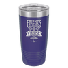 Friends Don't Let Friends Cruise Alone 2 - Laser Engraved Stainless Steel Drinkware - 1451 -
