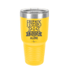 Friends Don't Let Friends Cruise Alone 2 - Laser Engraved Stainless Steel Drinkware - 1451 -