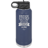 Friends Don't Let Friends Cruise Alone 2 - Laser Engraved Stainless Steel Drinkware - 1451 -