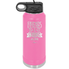 Friends Don't Let Friends Cruise Alone 2 - Laser Engraved Stainless Steel Drinkware - 1451 -