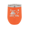 Friends Don't Let Friends Cruise Alone 3 - Laser Engraved Stainless Steel Drinkware - 1452 -