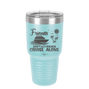 Friends Don't Let Friends Cruise Alone 3 - Laser Engraved Stainless Steel Drinkware - 1452 -