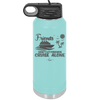 Friends Don't Let Friends Cruise Alone 3 - Laser Engraved Stainless Steel Drinkware - 1452 -