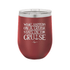 What Happens on a Cruise Stays on the Cruise 1 - Laser Engraved Stainless Steel Drinkware - 1453 -