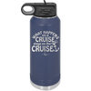 What Happens on a Cruise Stays on the Cruise 3 - Laser Engraved Stainless Steel Drinkware - 1455 -