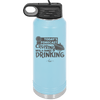 Today's Forecast Cruising with a Chance of Drinking Cruise 2 - Laser Engraved Stainless Steel Drinkware - 1457 -