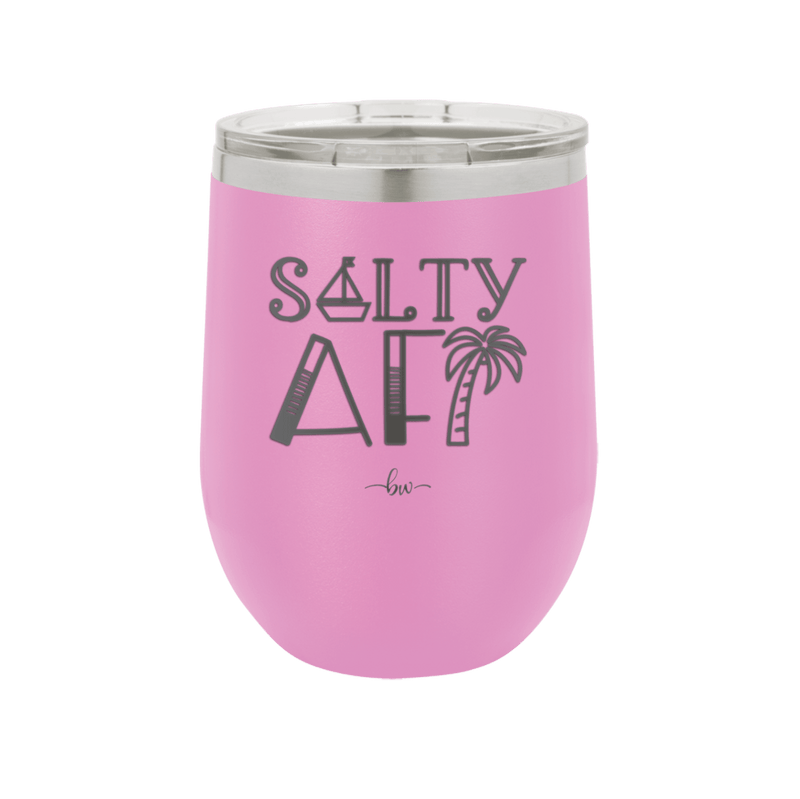 Salty AF 1 - Laser Engraved Stainless Steel Drinkware - 1464 -