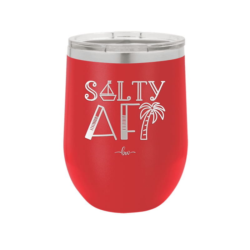 Salty AF 1 - Laser Engraved Stainless Steel Drinkware - 1464 -