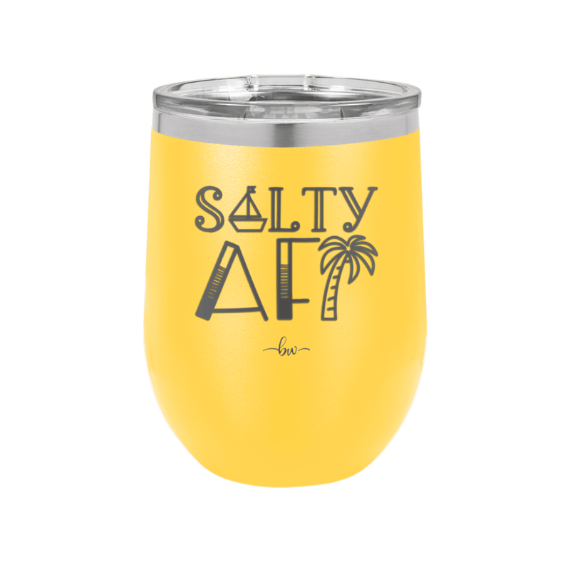Salty AF 1 - Laser Engraved Stainless Steel Drinkware - 1464 -