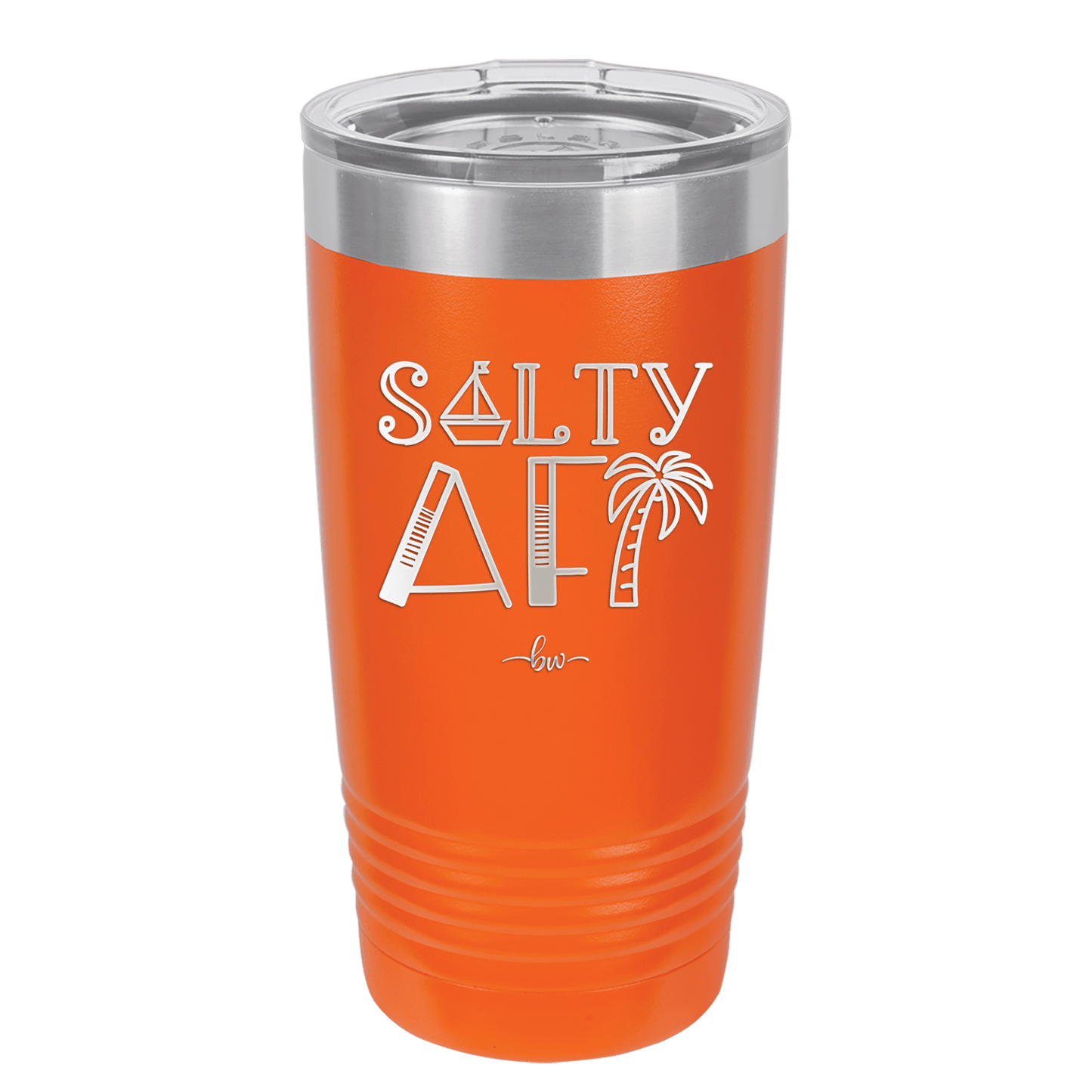 Salty AF 1 - Laser Engraved Stainless Steel Drinkware - 1464 -