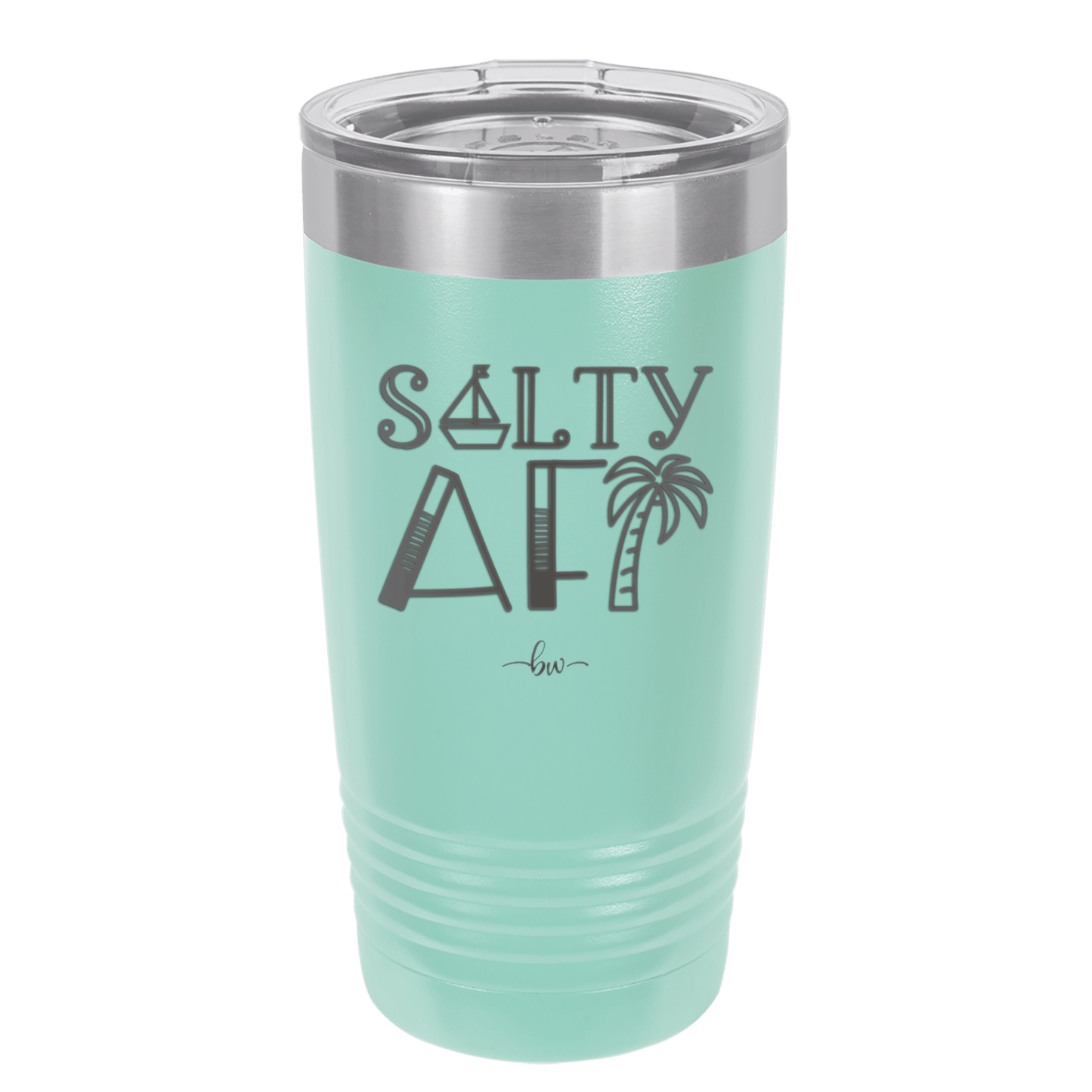 Salty AF 1 - Laser Engraved Stainless Steel Drinkware - 1464 -