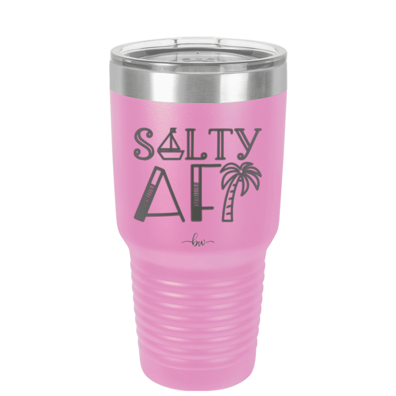 Salty AF 1 - Laser Engraved Stainless Steel Drinkware - 1464 -