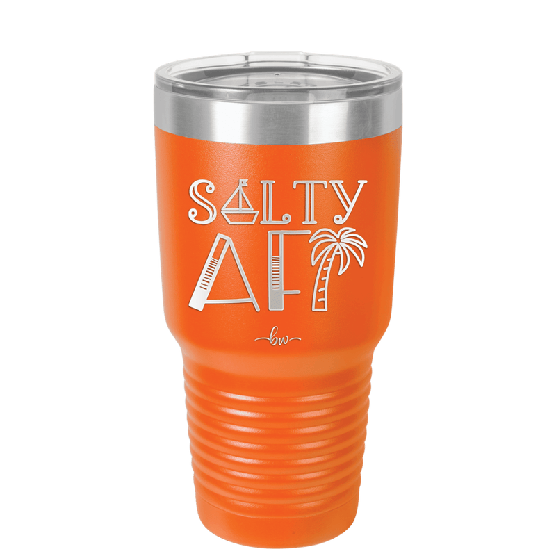 Salty AF 1 - Laser Engraved Stainless Steel Drinkware - 1464 -
