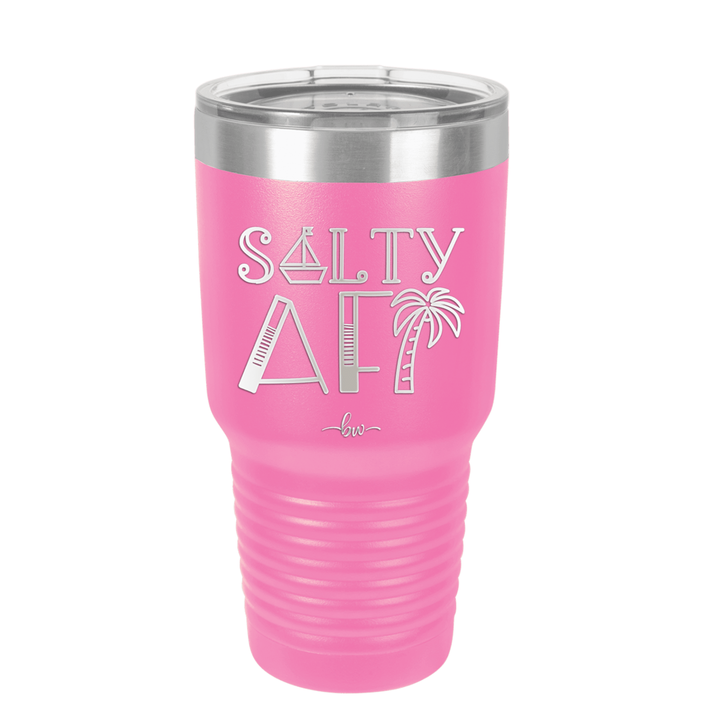 Salty AF 1 - Laser Engraved Stainless Steel Drinkware - 1464 -
