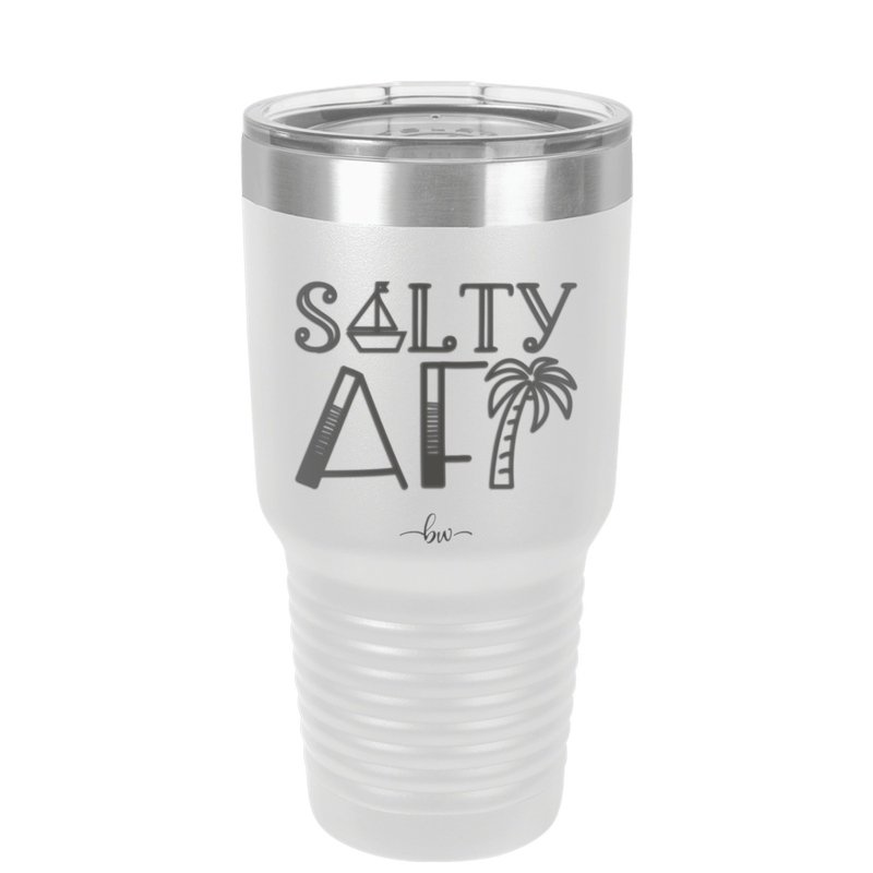 Salty AF 1 - Laser Engraved Stainless Steel Drinkware - 1464 -