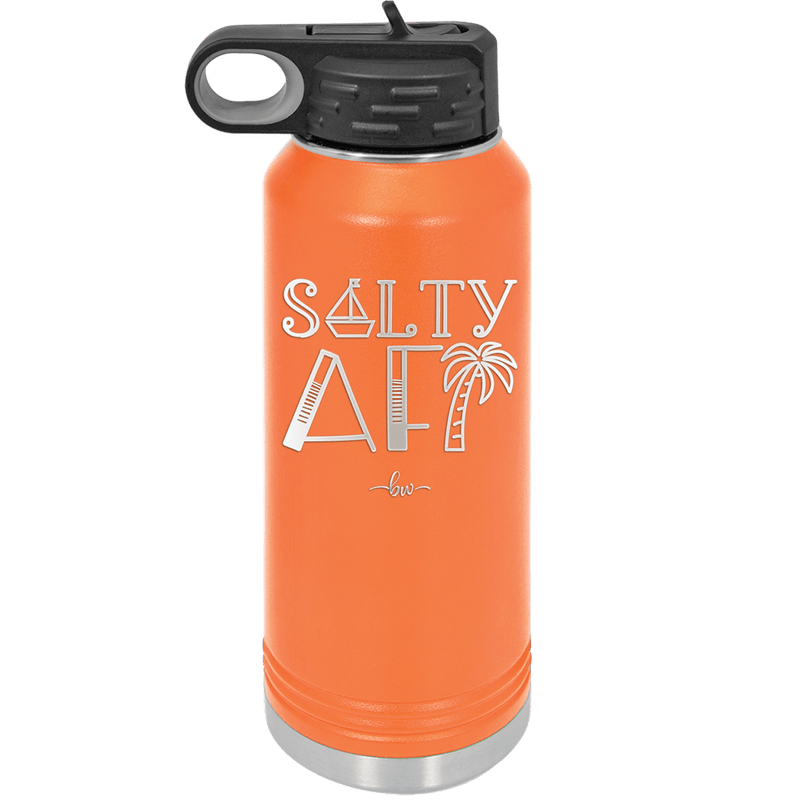 Salty AF 1 - Laser Engraved Stainless Steel Drinkware - 1464 -