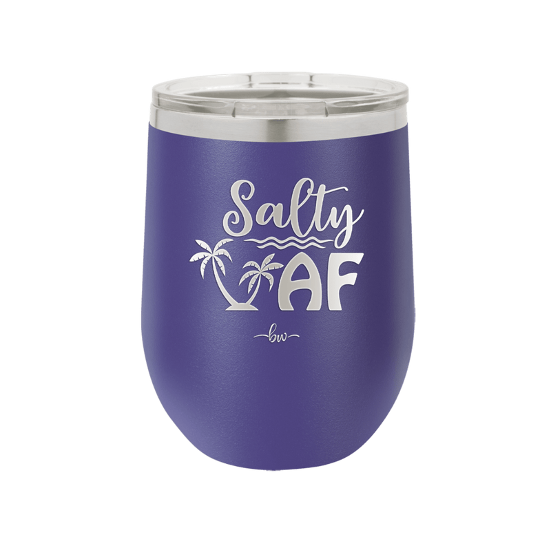 Salty AF 2 - Laser Engraved Stainless Steel Drinkware - 1465 -