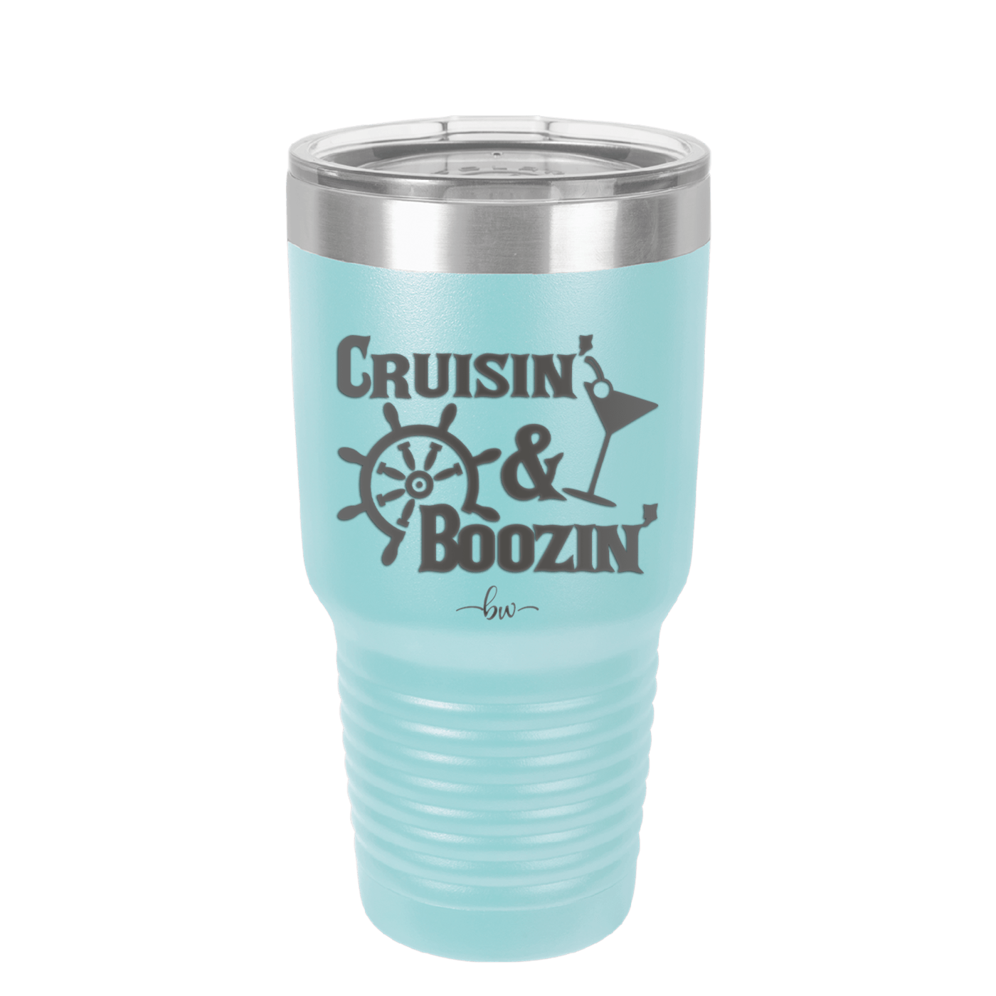 Cruisin and Boozin Cruise 1 - Laser Engraved Stainless Steel Drinkware - 1466 -