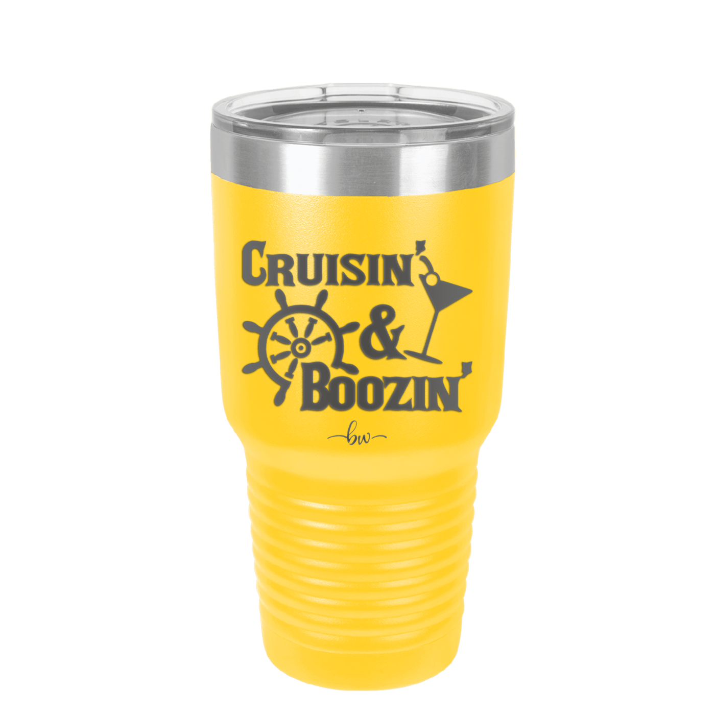 Cruisin and Boozin Cruise 1 - Laser Engraved Stainless Steel Drinkware - 1466 -