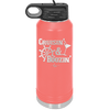 Cruisin and Boozin Cruise 1 - Laser Engraved Stainless Steel Drinkware - 1466 -