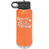 Cruisin and Boozin Cruise 1 - Laser Engraved Stainless Steel Drinkware - 1466 -