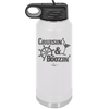 Cruisin and Boozin Cruise 1 - Laser Engraved Stainless Steel Drinkware - 1466 -