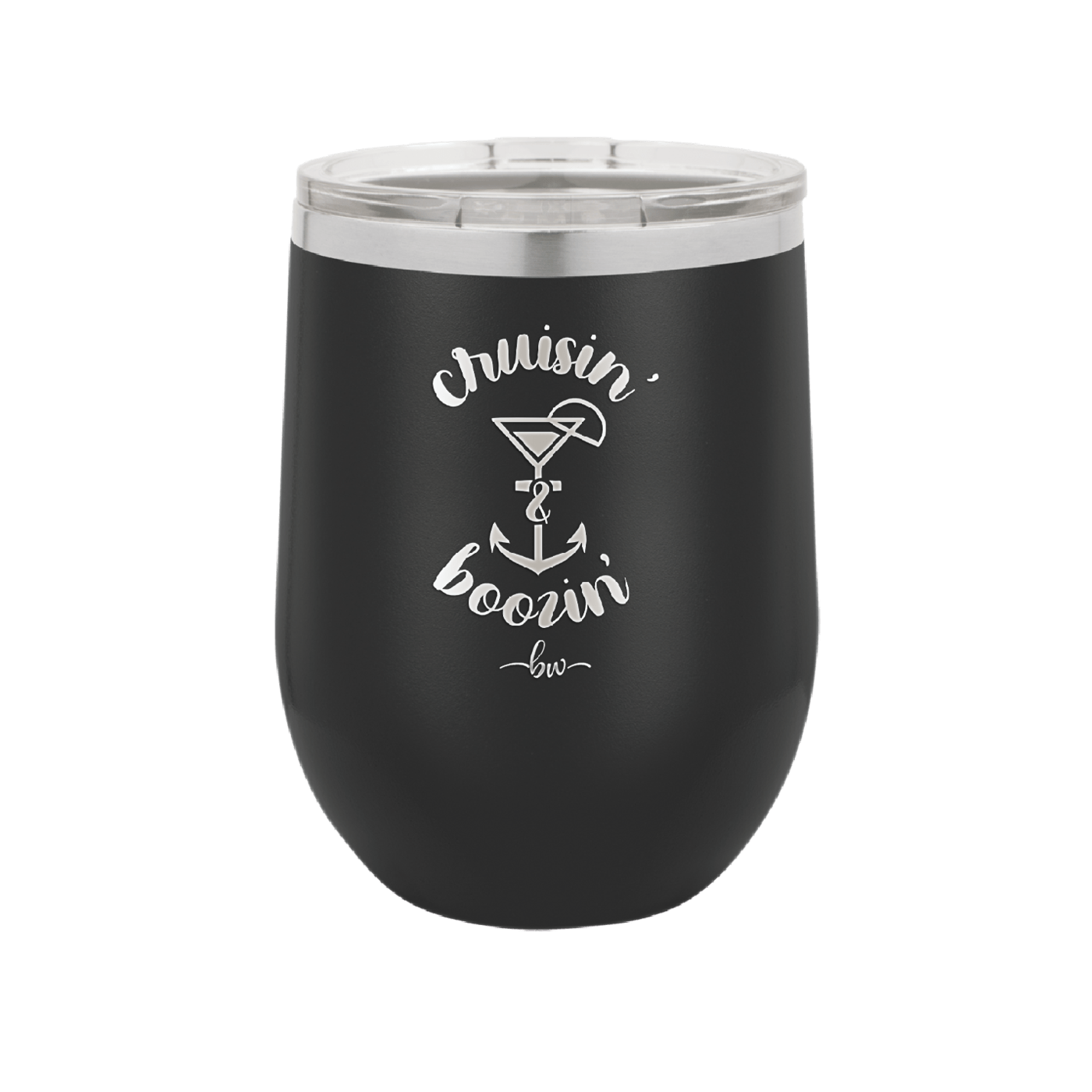 Cruisin and Boozin Cruise 2 - Laser Engraved Stainless Steel Drinkware - 1467 -