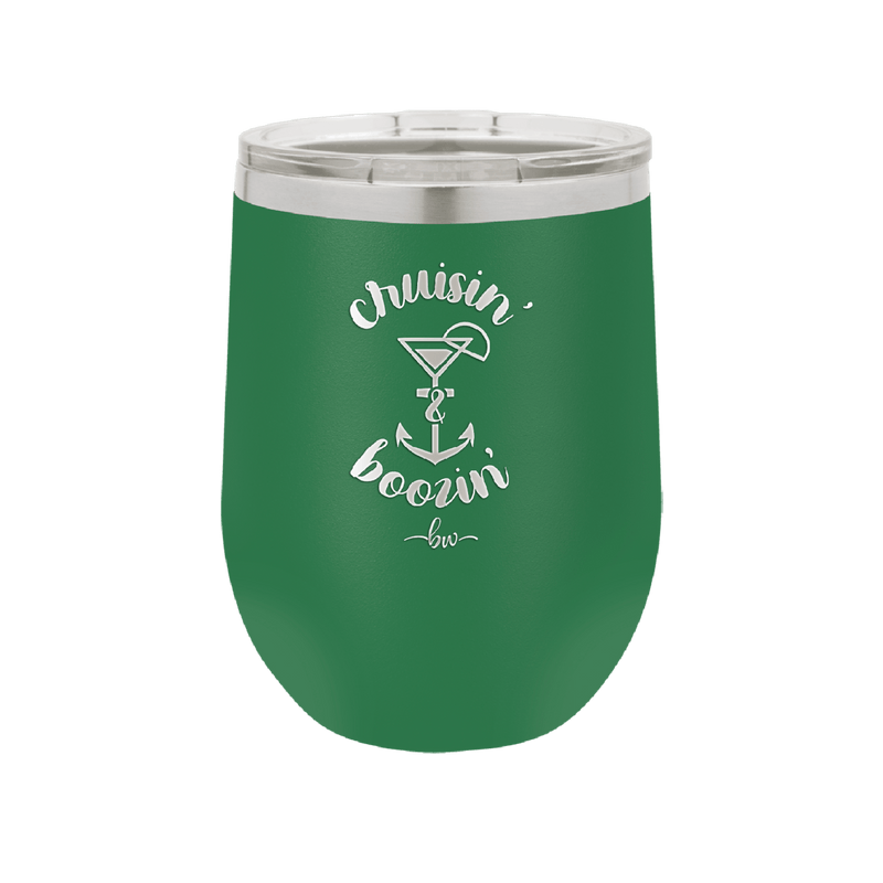 Cruisin and Boozin Cruise 2 - Laser Engraved Stainless Steel Drinkware - 1467 -