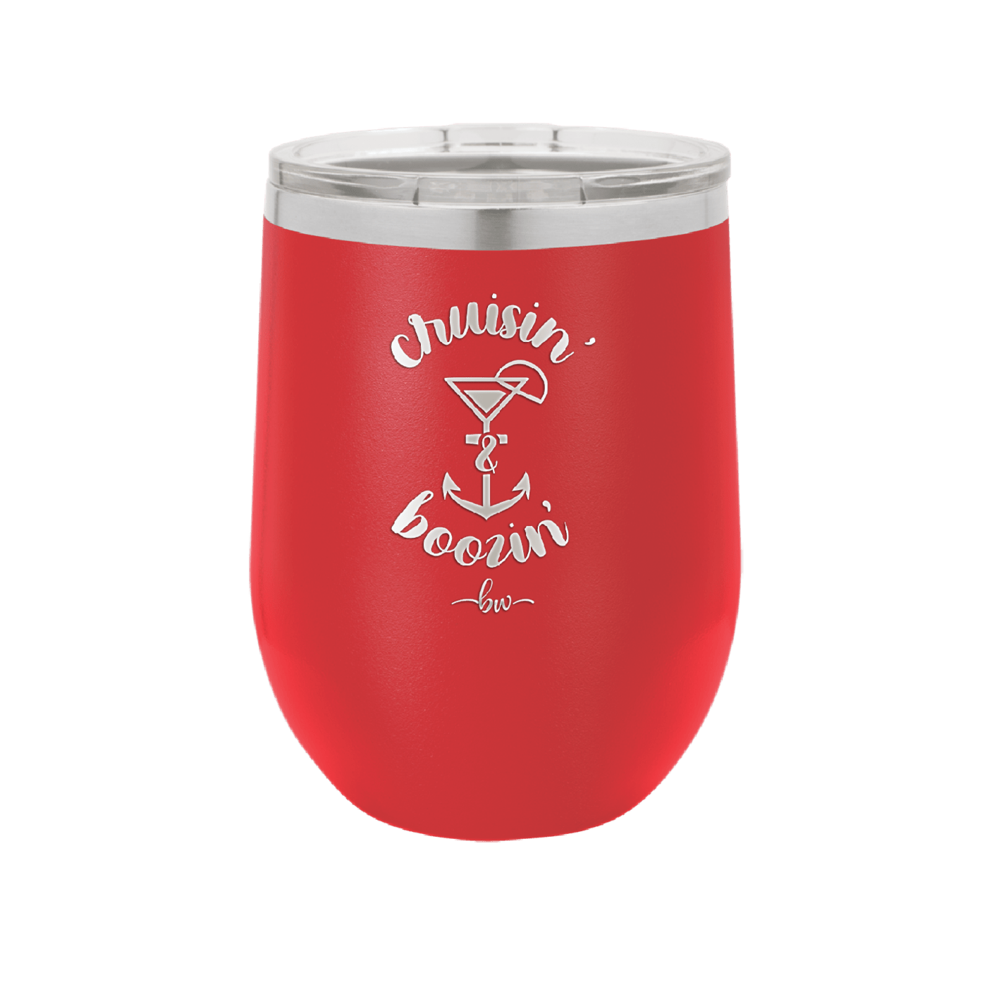 Cruisin and Boozin Cruise 2 - Laser Engraved Stainless Steel Drinkware - 1467 -