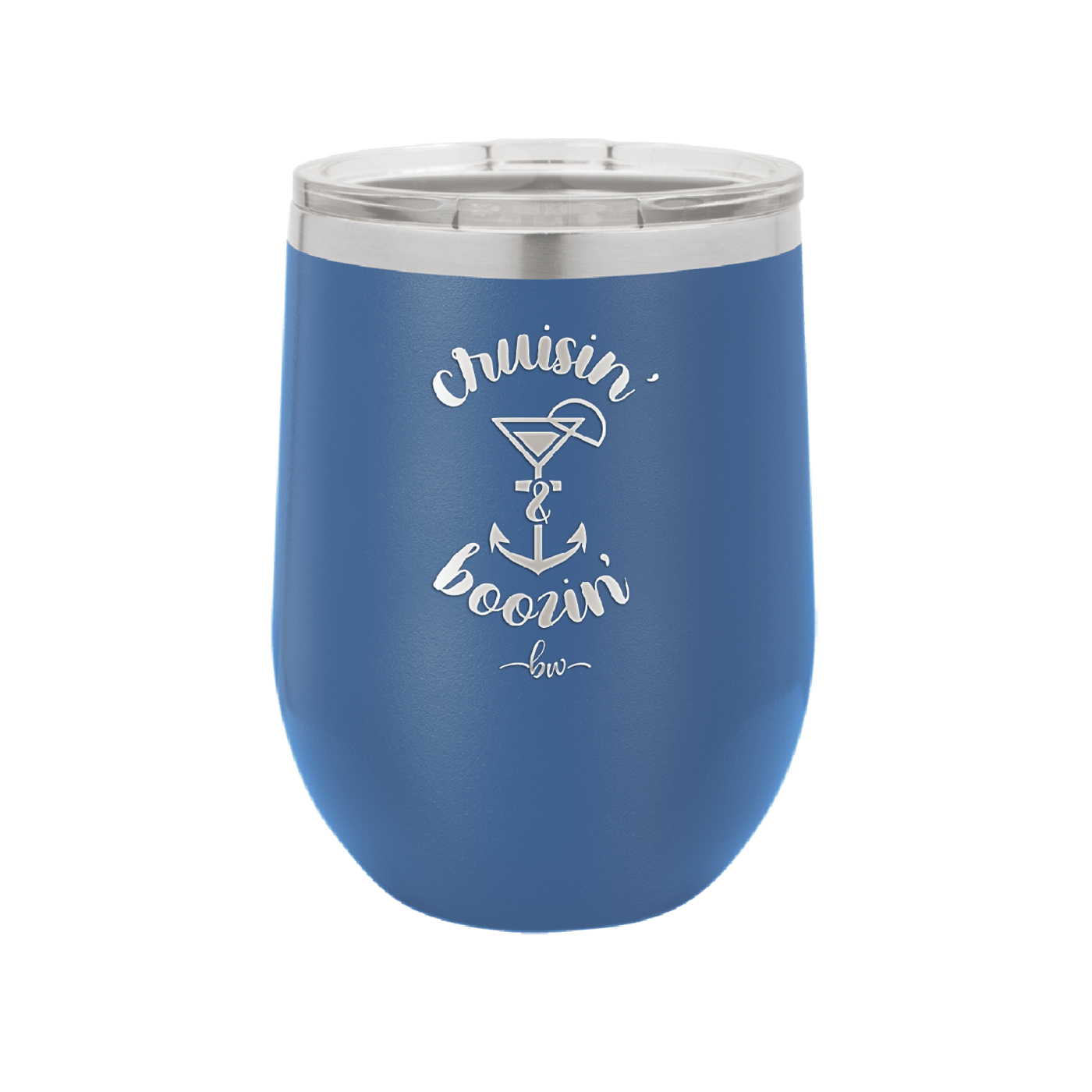 Cruisin and Boozin Cruise 2 - Laser Engraved Stainless Steel Drinkware - 1467 -