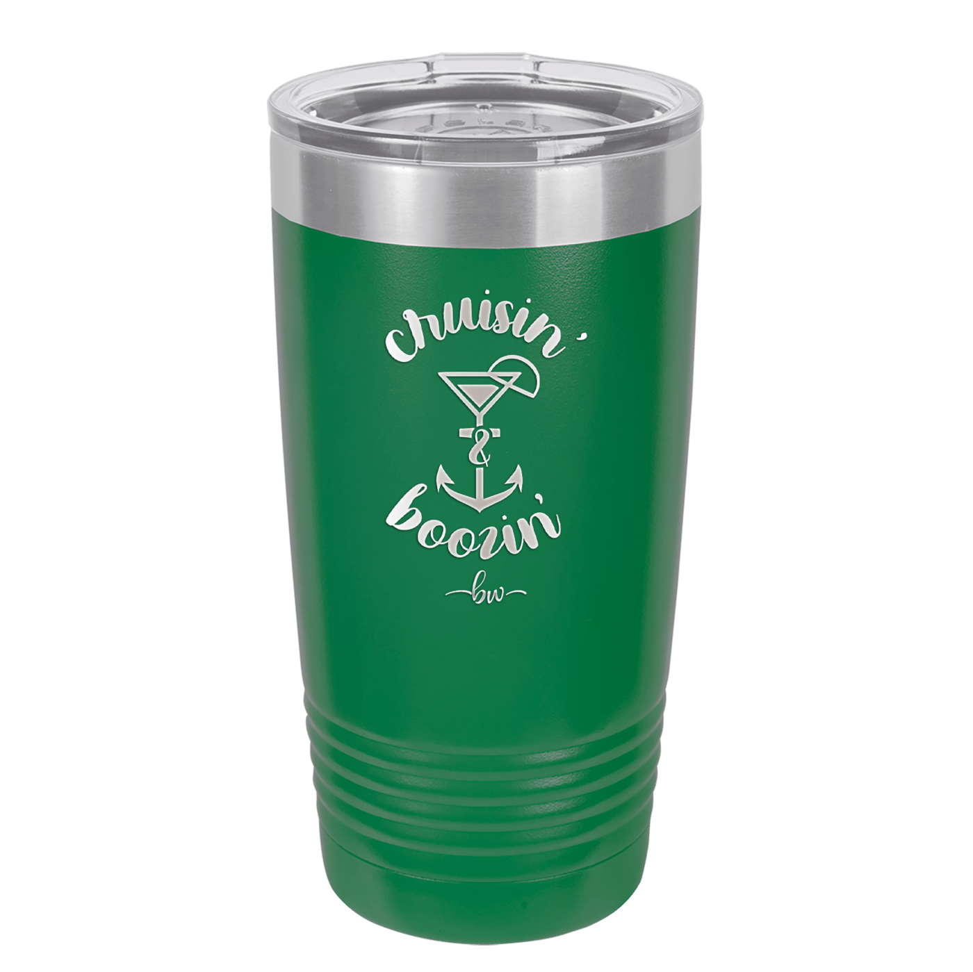 Cruisin and Boozin Cruise 2 - Laser Engraved Stainless Steel Drinkware - 1467 -
