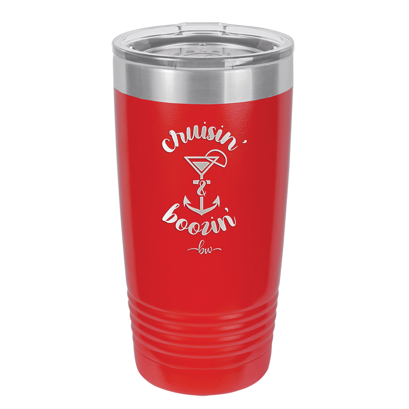 Cruisin and Boozin Cruise 2 - Laser Engraved Stainless Steel Drinkware - 1467 -