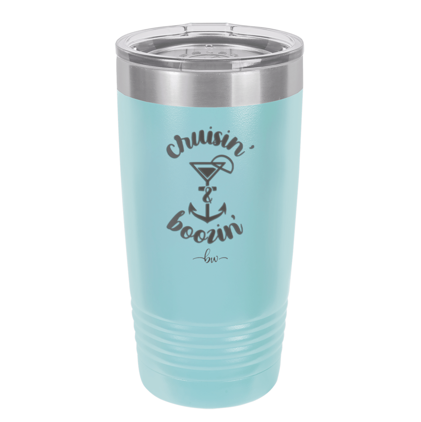 Cruisin and Boozin Cruise 2 - Laser Engraved Stainless Steel Drinkware - 1467 -