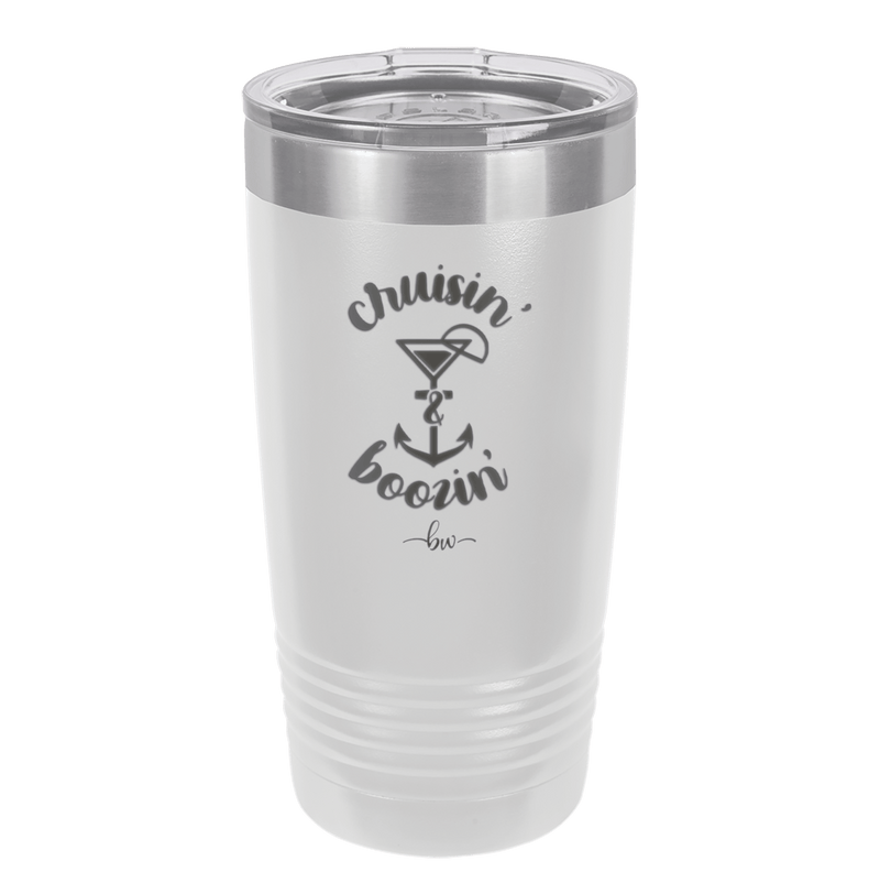 Cruisin and Boozin Cruise 2 - Laser Engraved Stainless Steel Drinkware - 1467 -