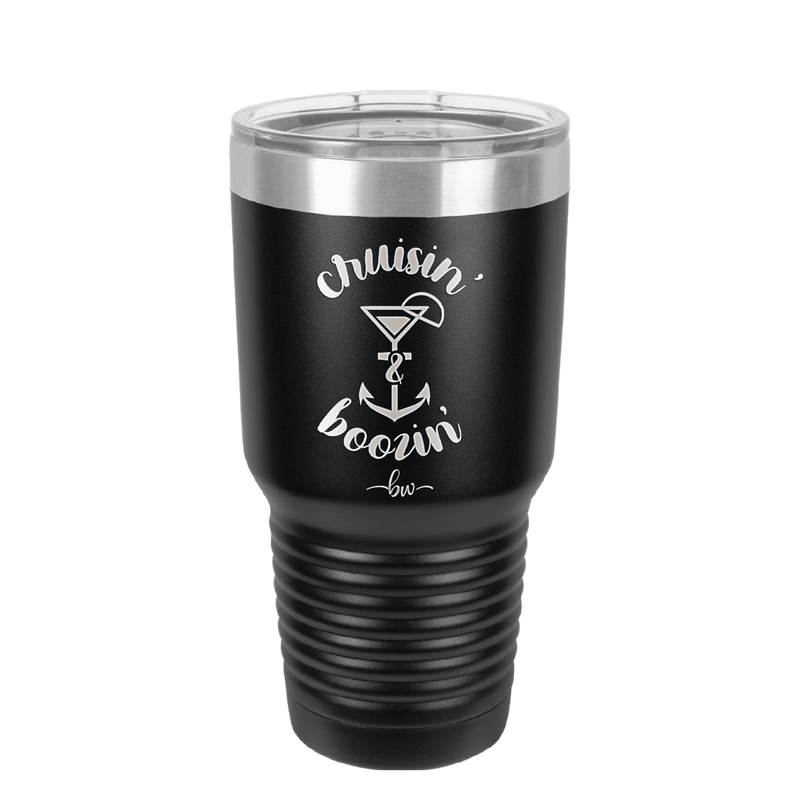 Cruisin and Boozin Cruise 2 - Laser Engraved Stainless Steel Drinkware - 1467 -
