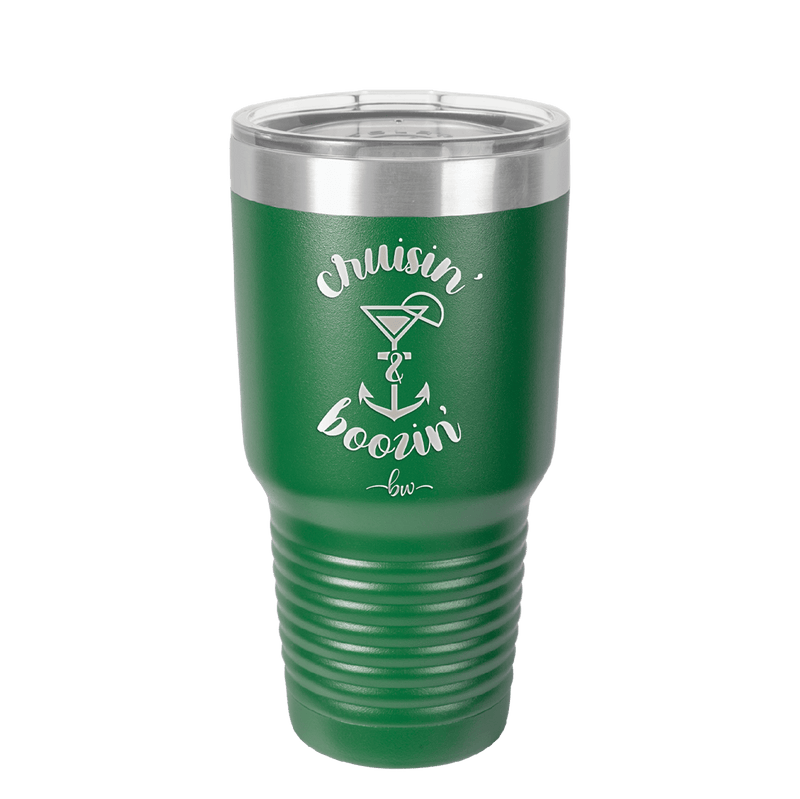 Cruisin and Boozin Cruise 2 - Laser Engraved Stainless Steel Drinkware - 1467 -