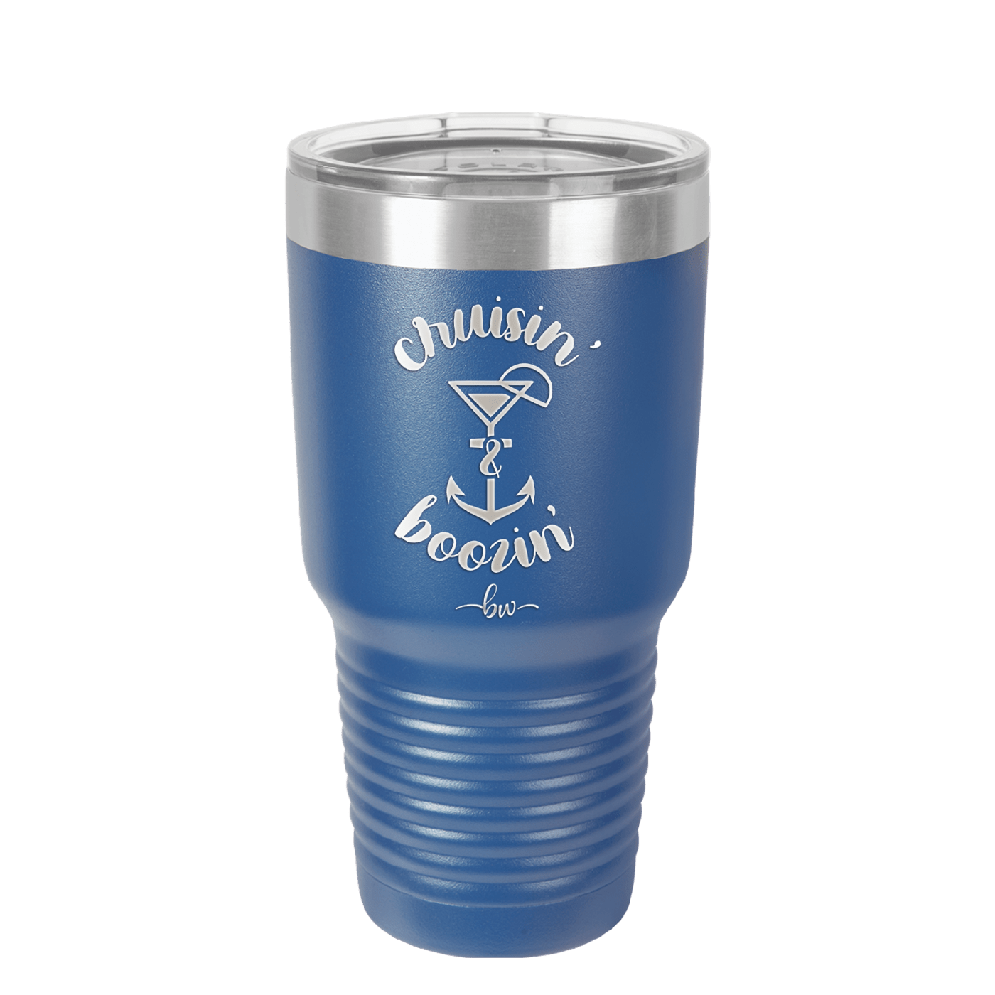 Cruisin and Boozin Cruise 2 - Laser Engraved Stainless Steel Drinkware - 1467 -