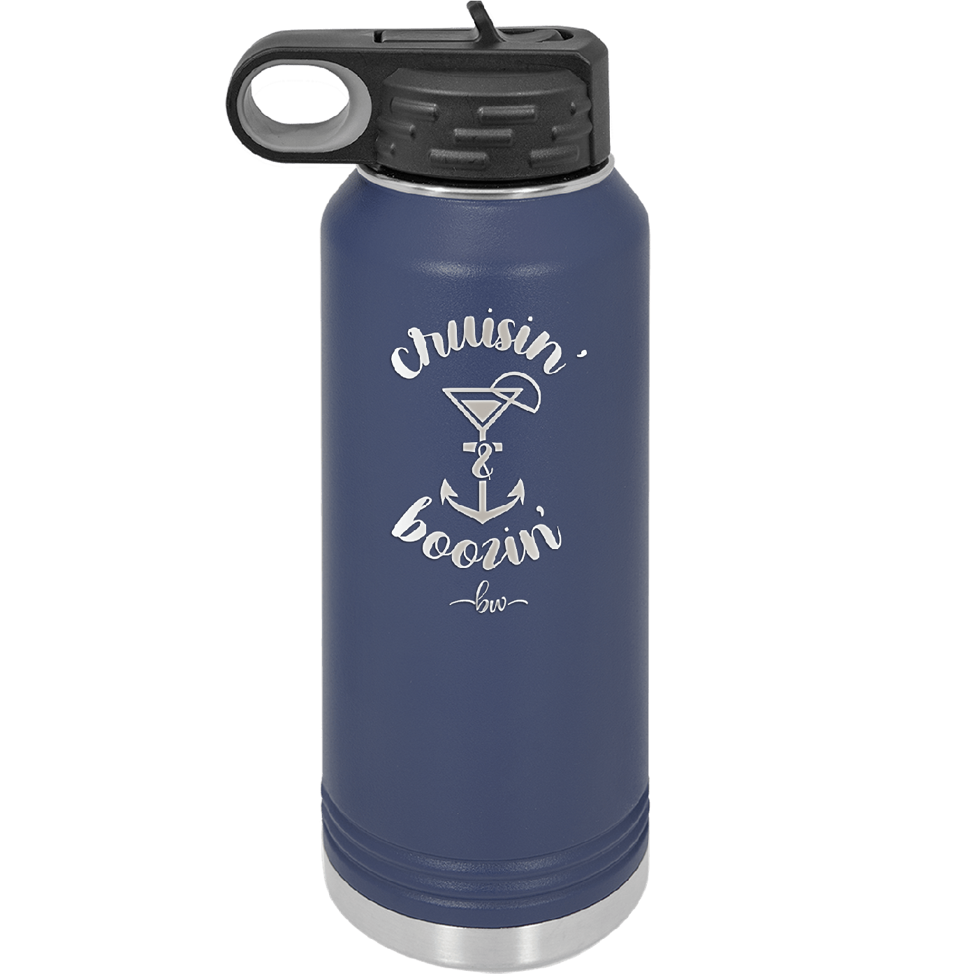 Cruisin and Boozin Cruise 2 - Laser Engraved Stainless Steel Drinkware - 1467 -