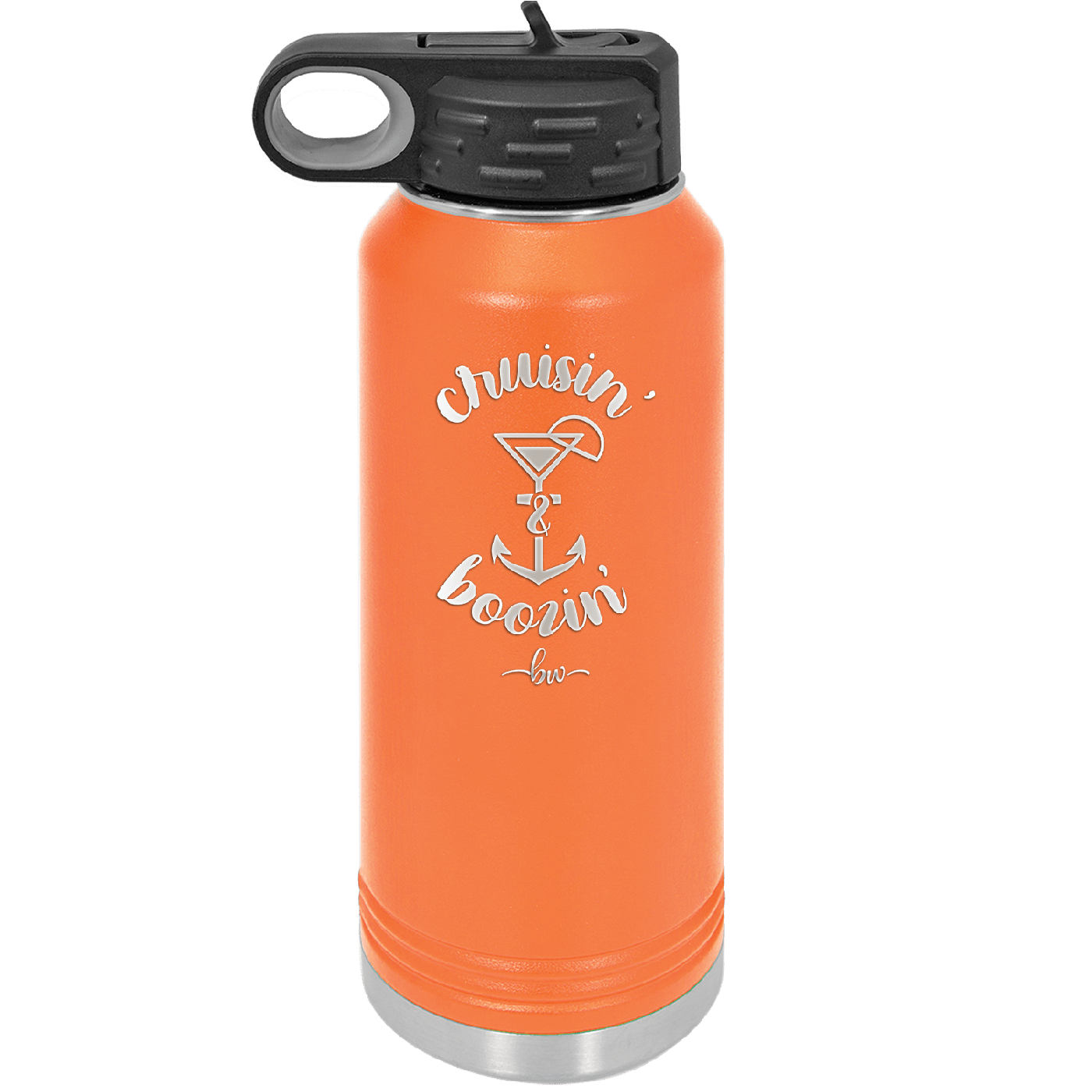 Cruisin and Boozin Cruise 2 - Laser Engraved Stainless Steel Drinkware - 1467 -