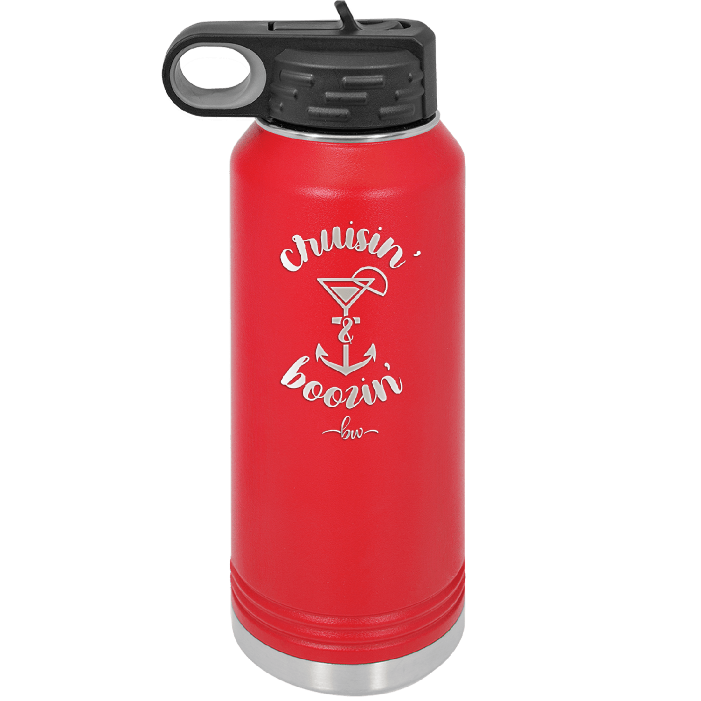 Cruisin and Boozin Cruise 2 - Laser Engraved Stainless Steel Drinkware - 1467 -
