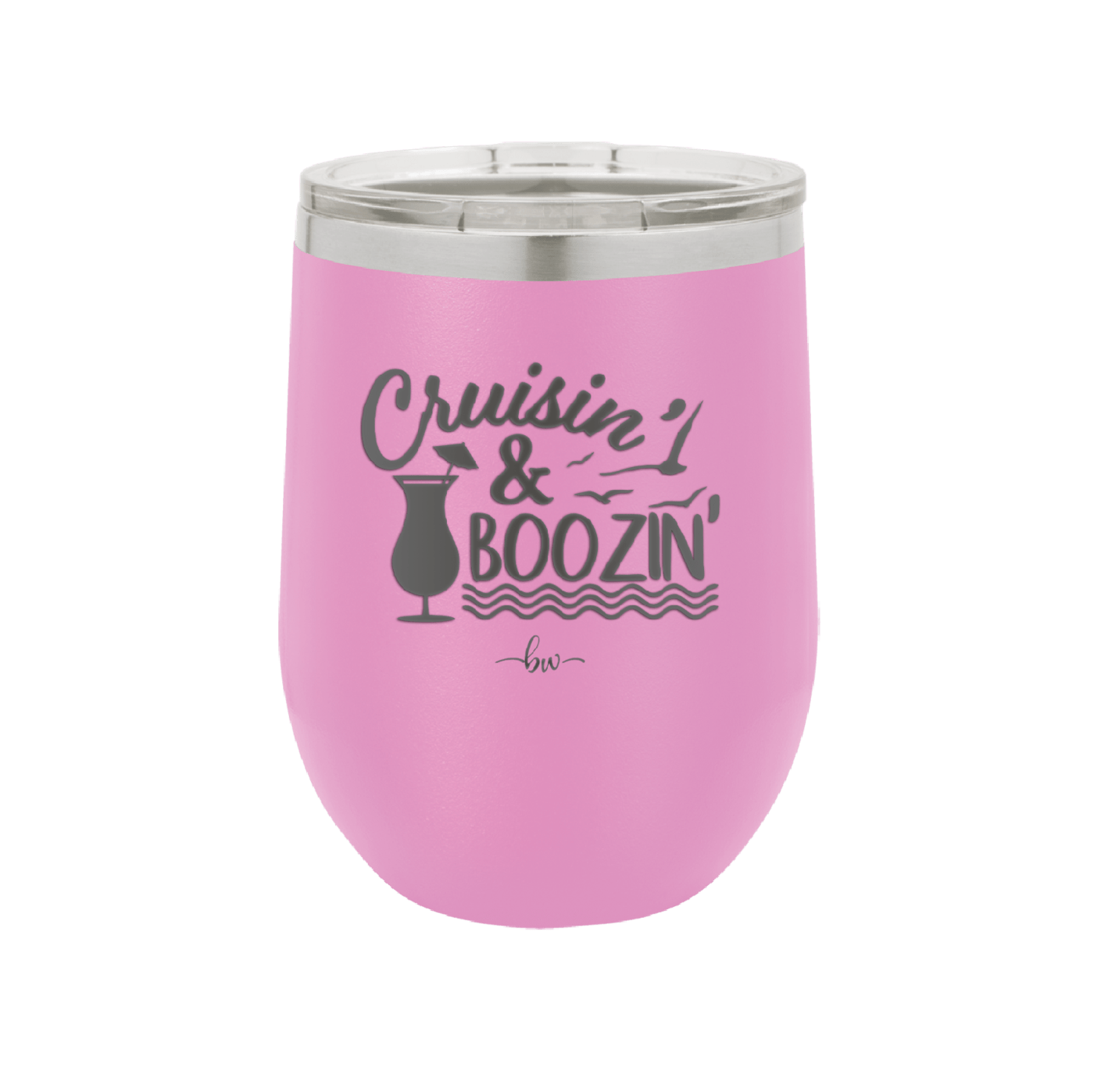 Cruisin and Boozin Cruise 3 - Laser Engraved Stainless Steel Drinkware - 1468 -