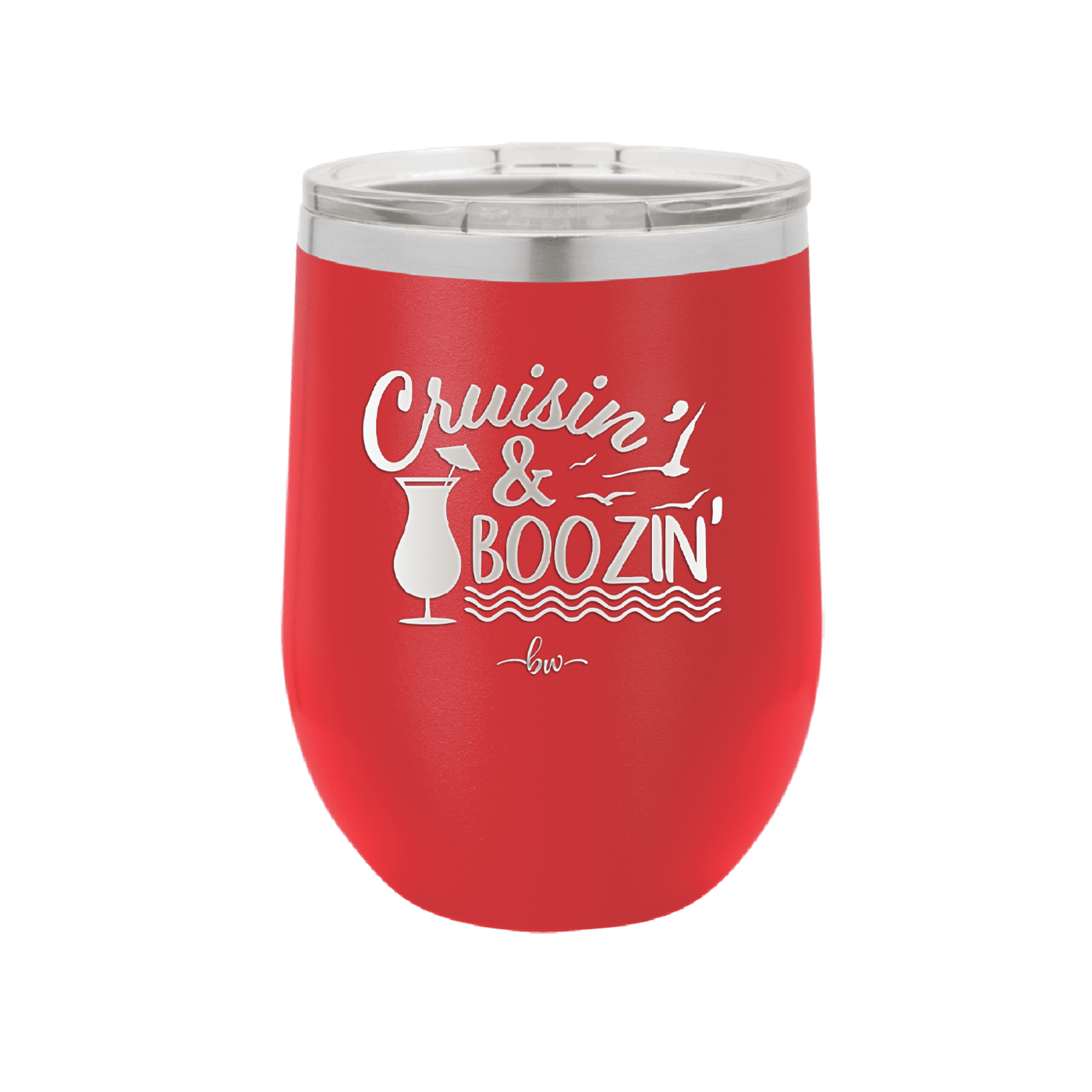 Cruisin and Boozin Cruise 3 - Laser Engraved Stainless Steel Drinkware - 1468 -