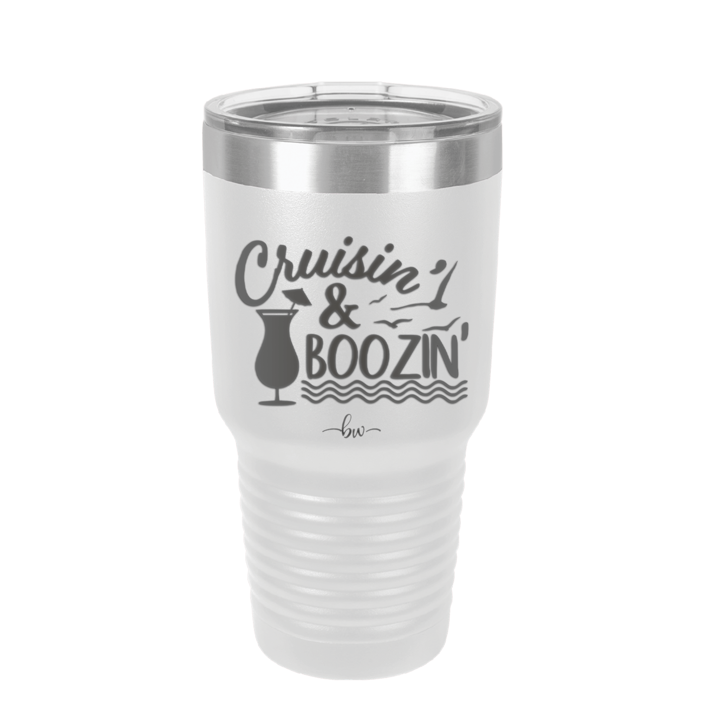 Cruisin and Boozin Cruise 3 - Laser Engraved Stainless Steel Drinkware - 1468 -