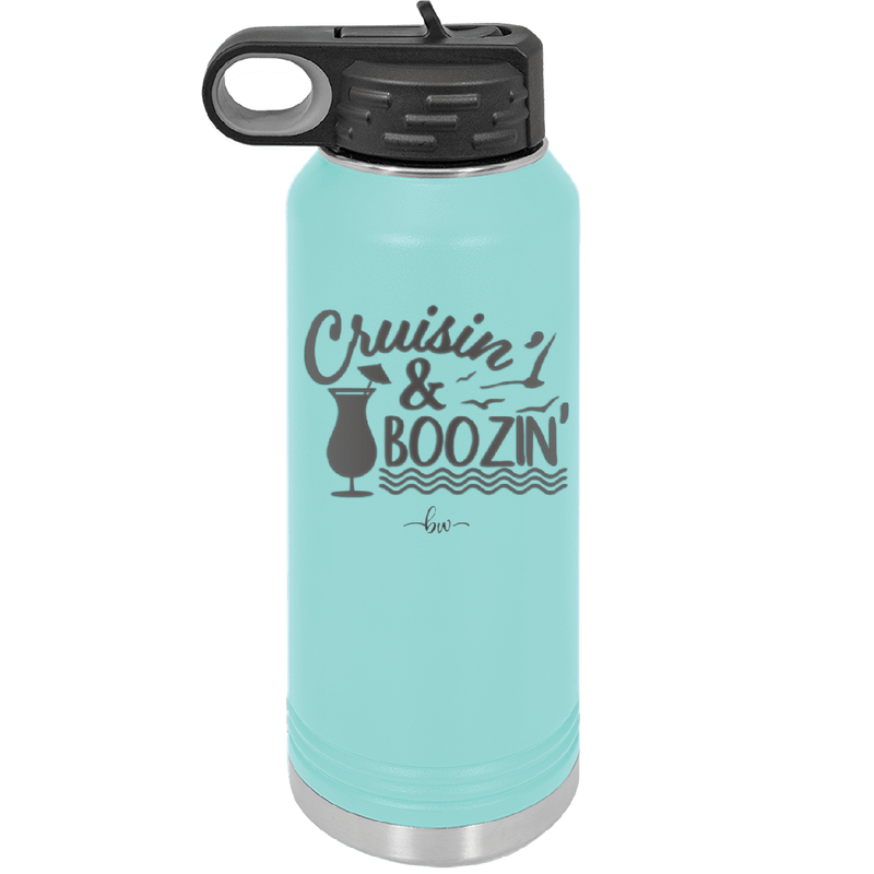Cruisin and Boozin Cruise 3 - Laser Engraved Stainless Steel Drinkware - 1468 -