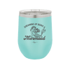 Dreaming of Being a Mermaid 1 - Laser Engraved Stainless Steel Drinkware - 1469 -