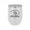Dreaming of Being a Mermaid 1 - Laser Engraved Stainless Steel Drinkware - 1469 -