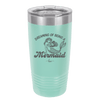 Dreaming of Being a Mermaid 1 - Laser Engraved Stainless Steel Drinkware - 1469 -