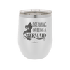 Dreaming of Being a Mermaid 2 - Laser Engraved Stainless Steel Drinkware - 1470 -
